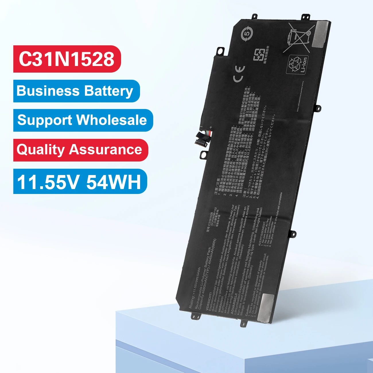 

KingSener C31N1528 Laptop Battery For ASUS UX360 UX360C UX360CA Series 3ICP3/96/103 0B200-02080100 11.55V 54WH Fast Delivery