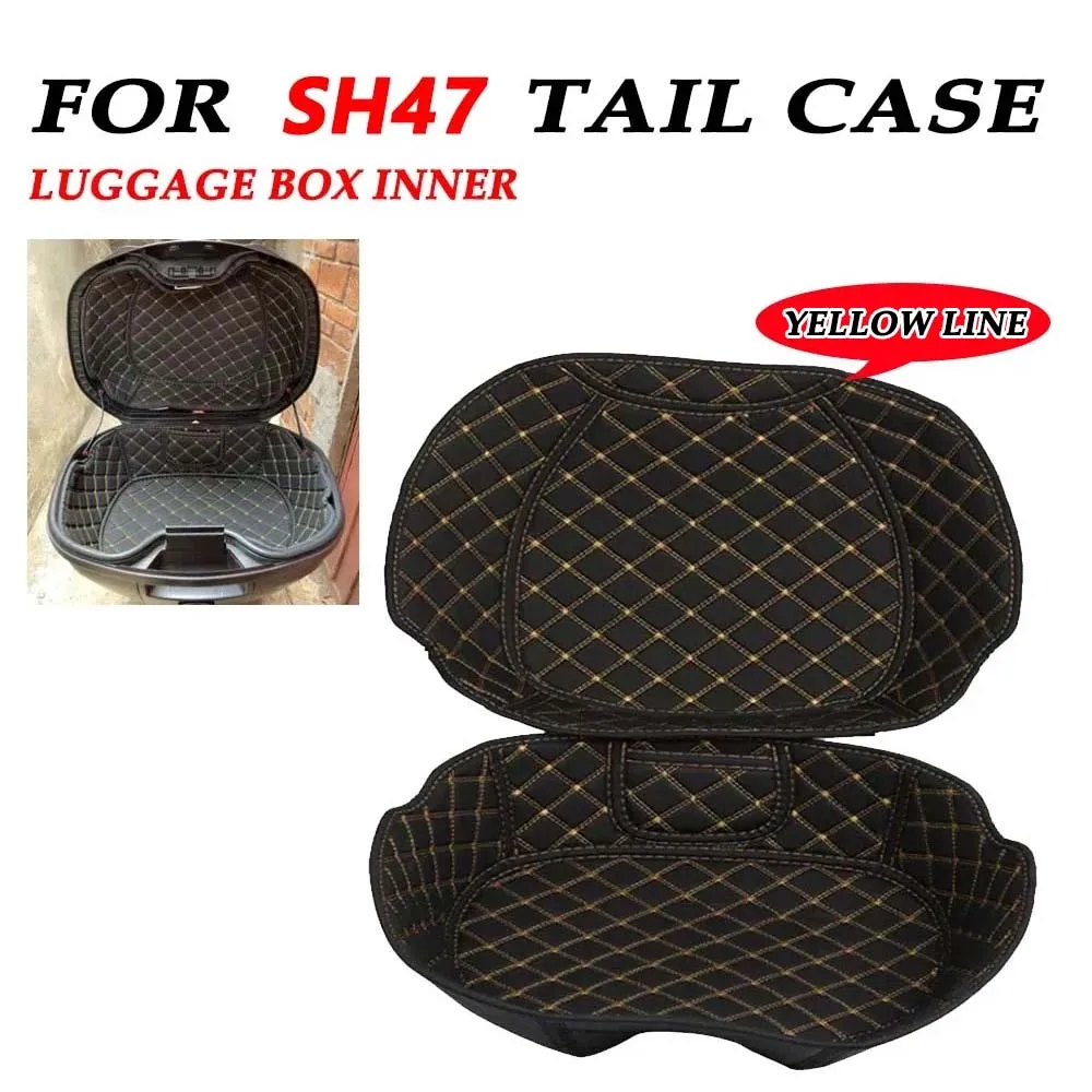 

For SHAD SH47 Motorcycle Scooter Trunk Case Liner Protector Pad Luggage Box Inner Container Tail Case Trunk Lining Bag Pad