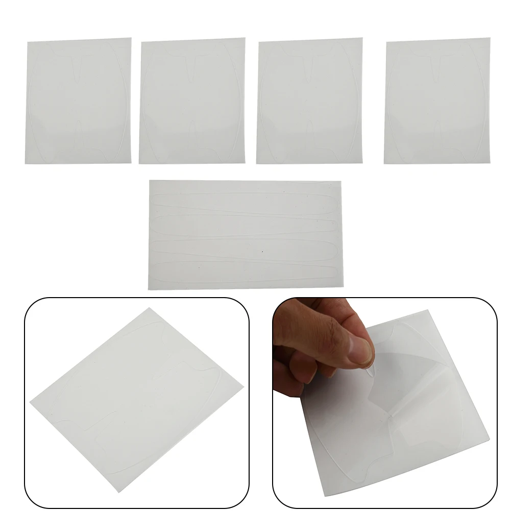 Pegatinas de protección para la manija y la cuenca de la puerta del coche, 8 piezas de película transparente para prevenir arañazos en las manijas de las puertas del vehículo