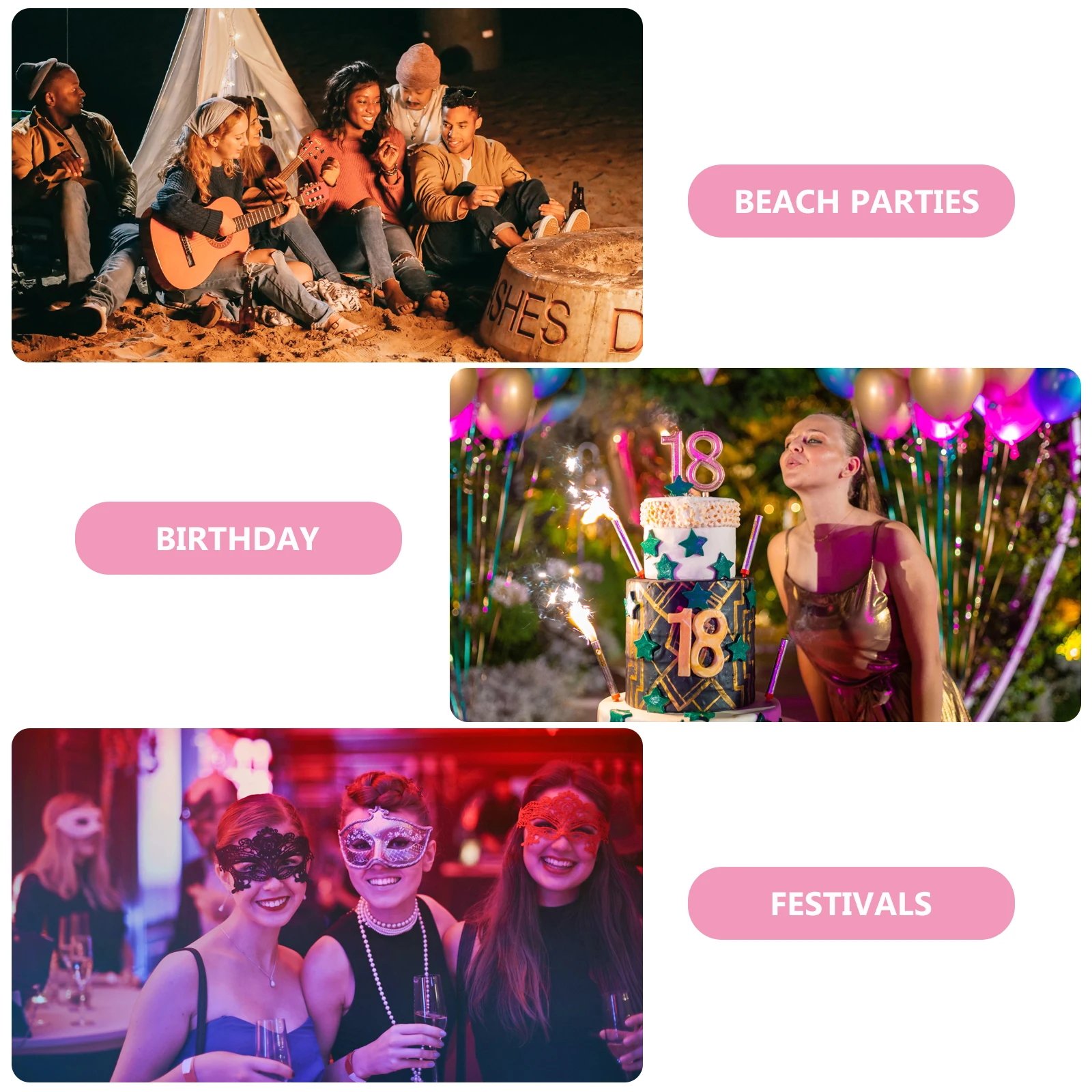 Decorazione per orecchie con fascia da coniglio, divertimento, cosplay in plastica, decorativo