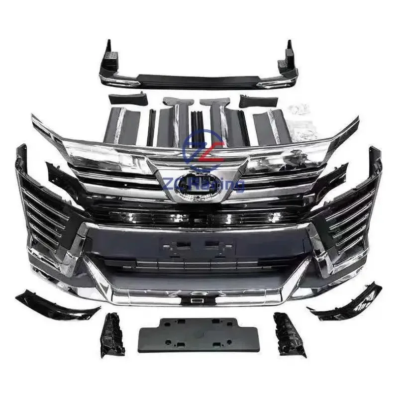 

Car Body Kit Front Rear Bumper Upgrade for Vellfire 35 Series Auto Exterior Body System