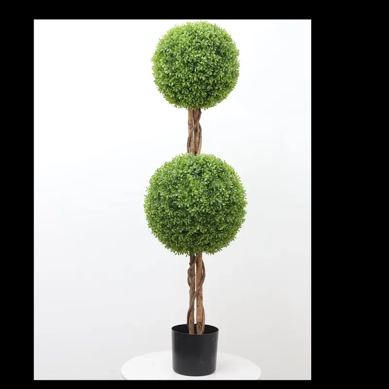 Durable Artificial Topiary Trees for Garden Landscaping Decoration Artificial Plants Greenery