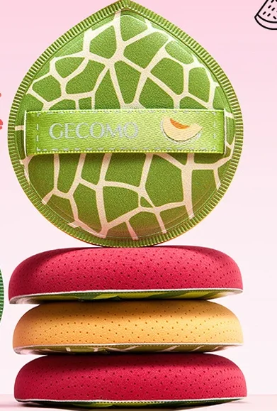 厚みのある綿菓子化粧パフ超ソフトスポンジエアクッションパウダーパフファンデーションコンシーラードライとウェットメイクアップ美容