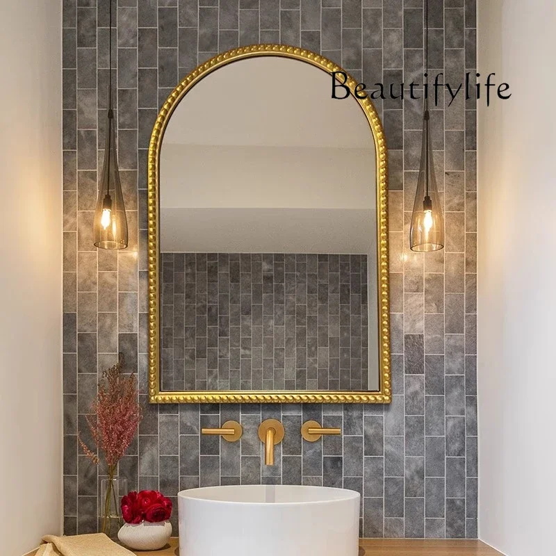 

yj19 Nordic art full-length mirror full body special-shaped irregular creative landing designer fashion