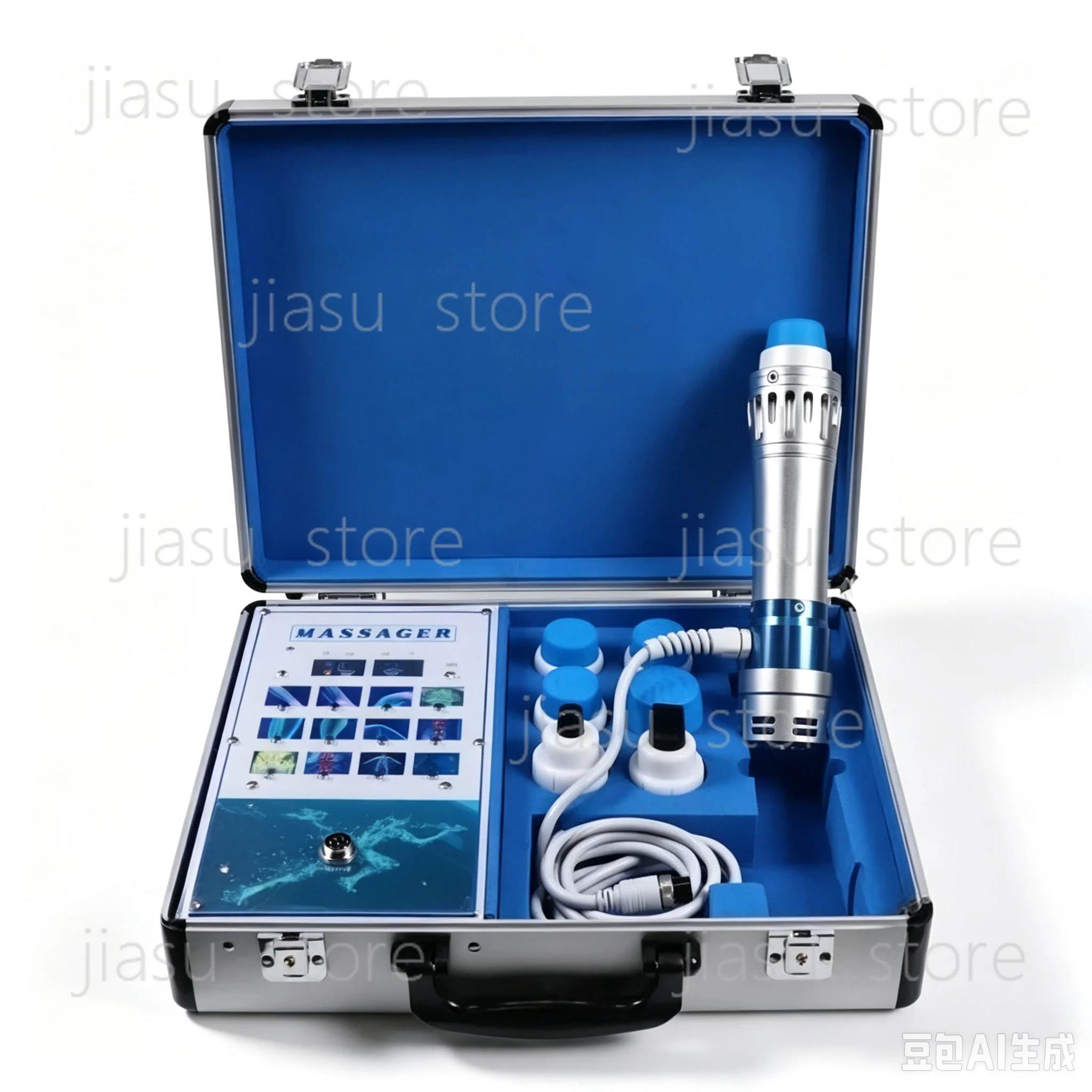 Portable Commercial Physiotherapy Device ED Extracorporeal Shock Wave Physiotherapy Rehabilitation Chiropractic Device