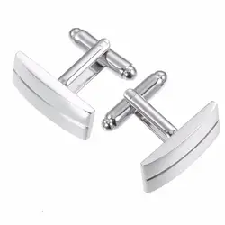 Durable And Lightweight Platinum Plated Metal Cufflinks For Men Fashion Male French Shirt Cufflinks