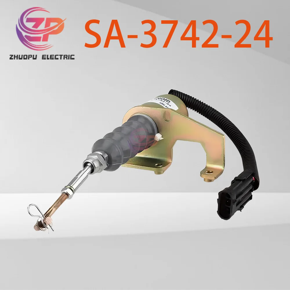 sa-3742-24-24v-fuel-shut-off-solenoid-valve-z-3900107-sa-3742-24-is-applicable-to-cummins-6bt-engines