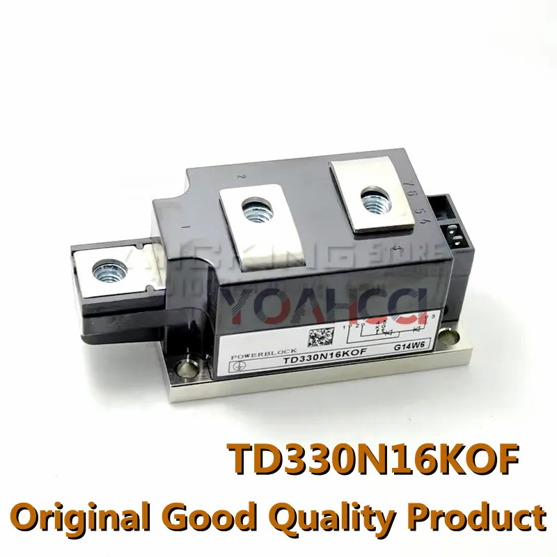 TD330N16KOF (1piece) Free Shipping ,TD330N16K0F IGBT Thyristor PCT Module 1.6kV 9.1kA 5Pin PB50, Original ,In stock