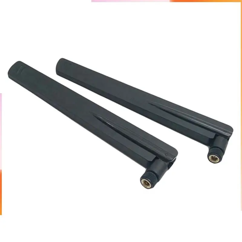 

A92Z 10X 18 Dbi 2.4Ghz Wifi Antenna Amplifier Wlan Router Connector Booster,Black