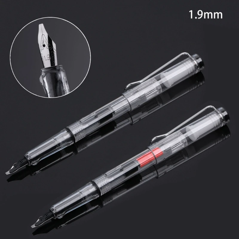 Duckbill Gothic Parallel Fountain Pen Art Flat Tip Durable for Home School Office Writing Supply Tibetan Art