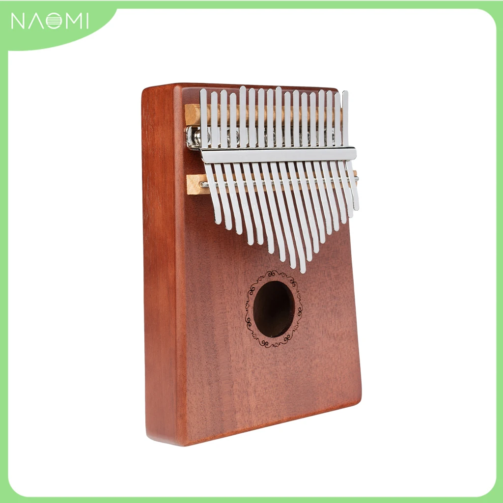 

NAOMI Portable Keyboard Musical Instrument 17 Keys Mahogany Kalimba Thumb Piano Toy Gift For Children Kids Kalimba