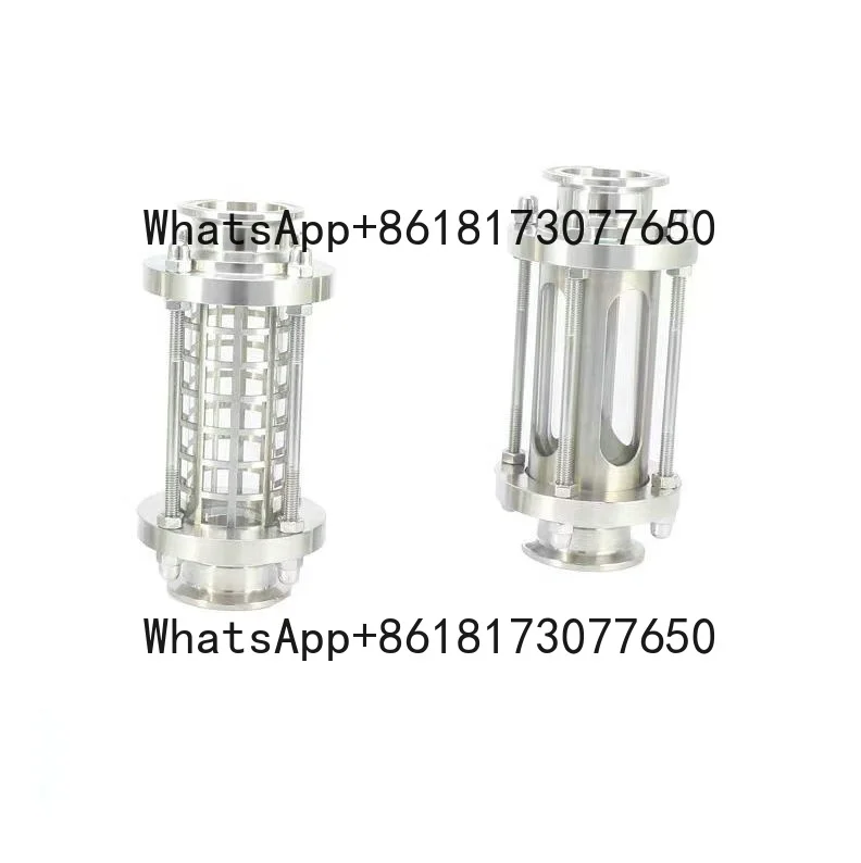 

Гигиеническое линейное смотровое стекло Triclamp из нержавеющей стали с наконечником TC и защитной крышкой