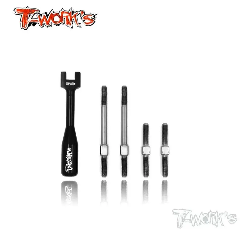 

Original T works TB-140 64 Titanium Turnbuckle Set For Xray NT1 2017 Rc part