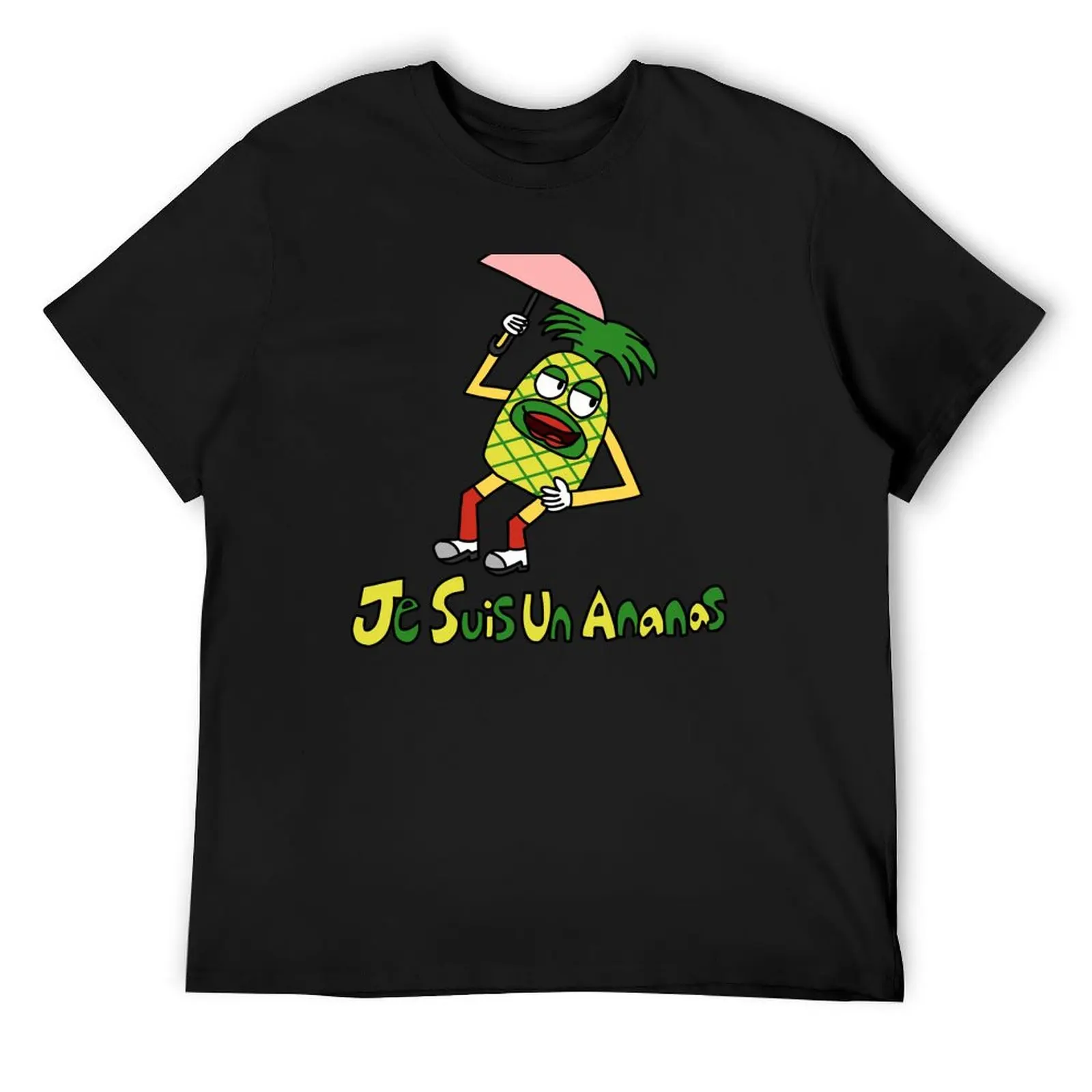 

Je Suis Un Ananas T-Shirt plus size clothes summer tops plus size tops anime stuff mens graphic t-shirts big and tall