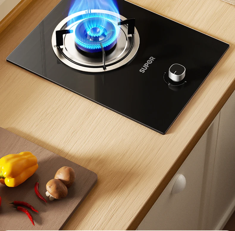 Gas Stove for Home Use: Aggregated Single Burner Liquefied Natural Gas Cooker