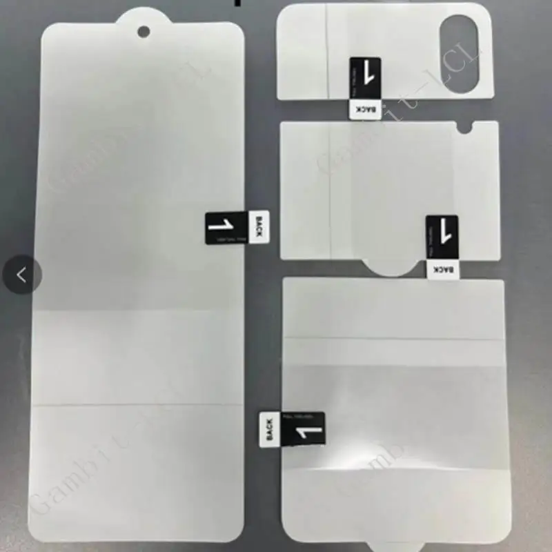 4IN1 For Samsung Galaxy Z Flip4 Flip3 5G Flip 4 3 ZFlip4 ZFlip3 Hydraulic Hydrogel Film Protective Screen Protector Cover
