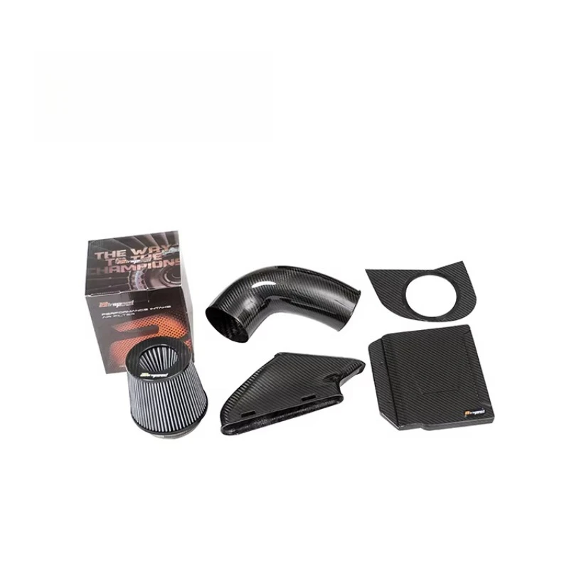 

Автомобильные аксессуары, 100% сухая система впуска холодного воздуха из углеродного волокна для AMG A45 W177 2.0T