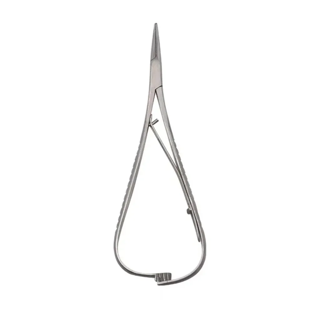 1 قطعة حامل إبرة الأسنان كماشة الملقط الفولاذ المقاوم للصدأ Mathieu إبرة حامل أداة طب الأسنان تقويم الأسنان