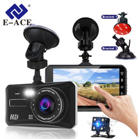 4 inch touch screen Dash Cam 1080P HD Car Black Box DVR with WiFi Loop Recording Night Vision Parking Monitoring