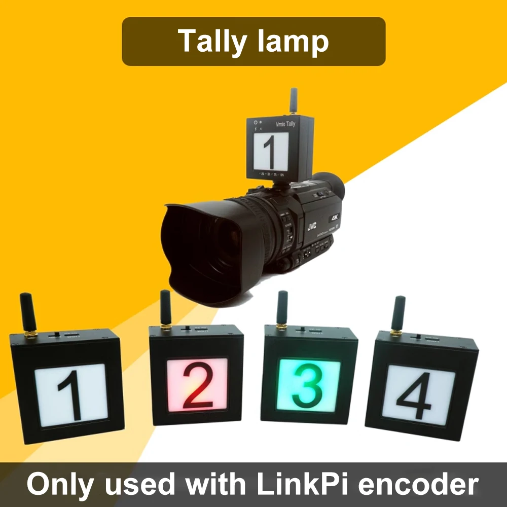 LinkPi Integrated Communication Tally Light Tally Transmitter Voice Intercom