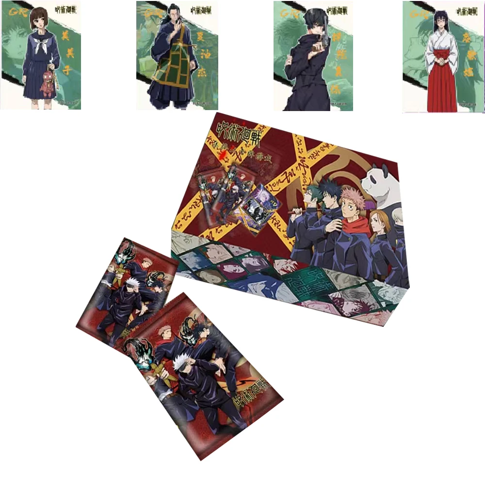 

Jujutsu Kaisen Collection Card Wholesale Newest Gojo Satoru Japanese Anime Booster Box Doujin Toys And Hobbies Gift