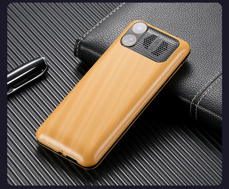 YEEMI K3 Super Thin Mobile Phone 2.4inch HD Screen GSM 2G Dual SIM Card Long Standby Flashlight Camera Type-C Button Phone