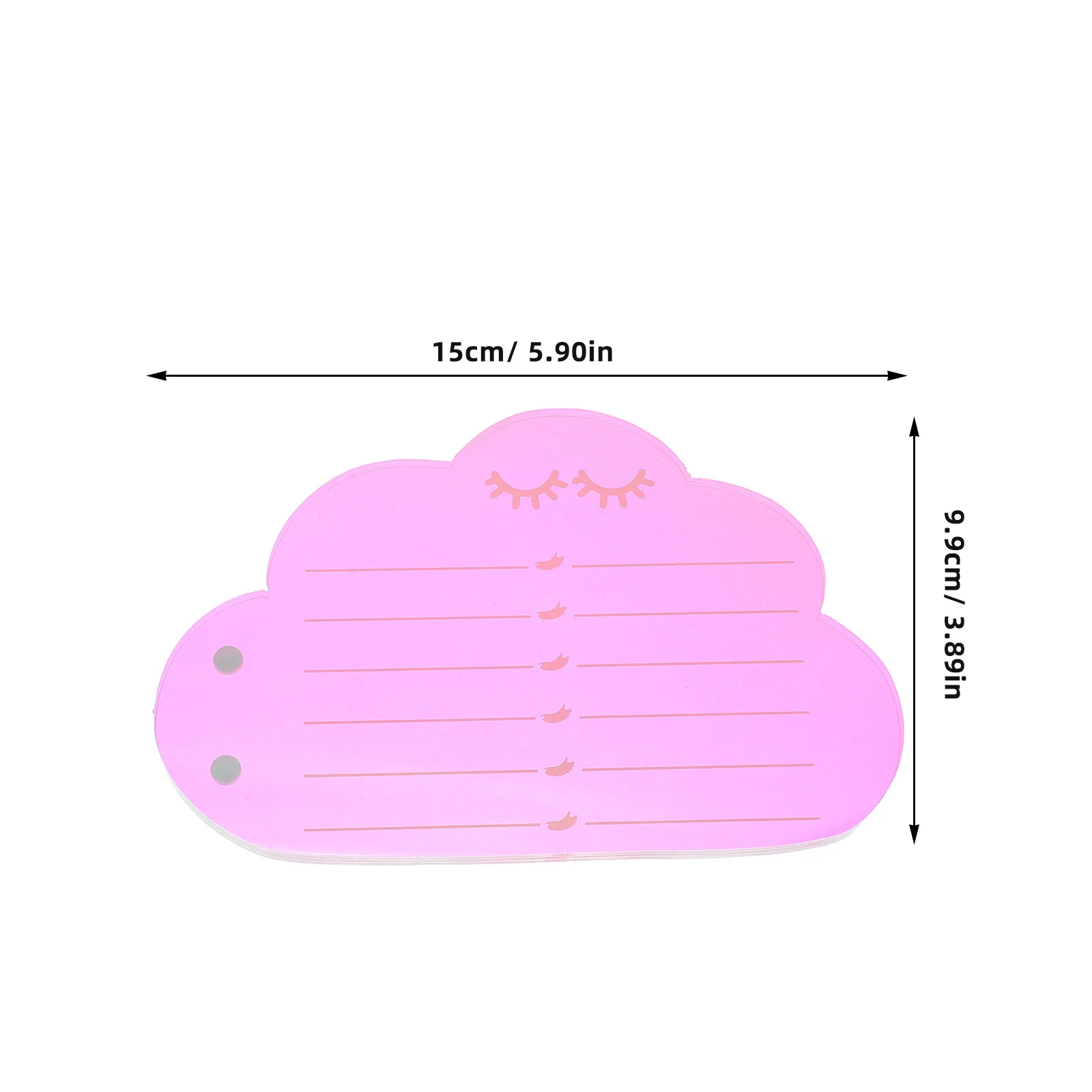 الاكريليك سحابة على شكل رمش تمديد البليت المغناطيسي لاش صينية كاذبة رمش المنظم تمديد الوسادة لاش حامل #6