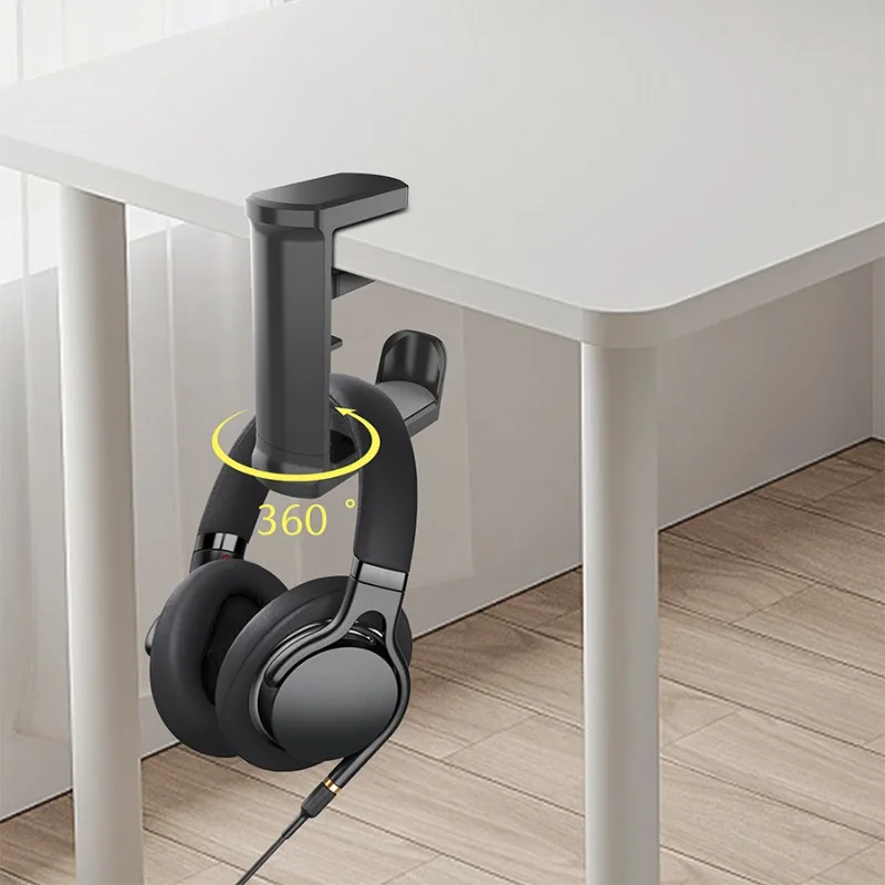 Headset Clip Table Hanger Creative Multi-function E-sports Bluetooth Headset Computer Under Table Storage Bracket Holder