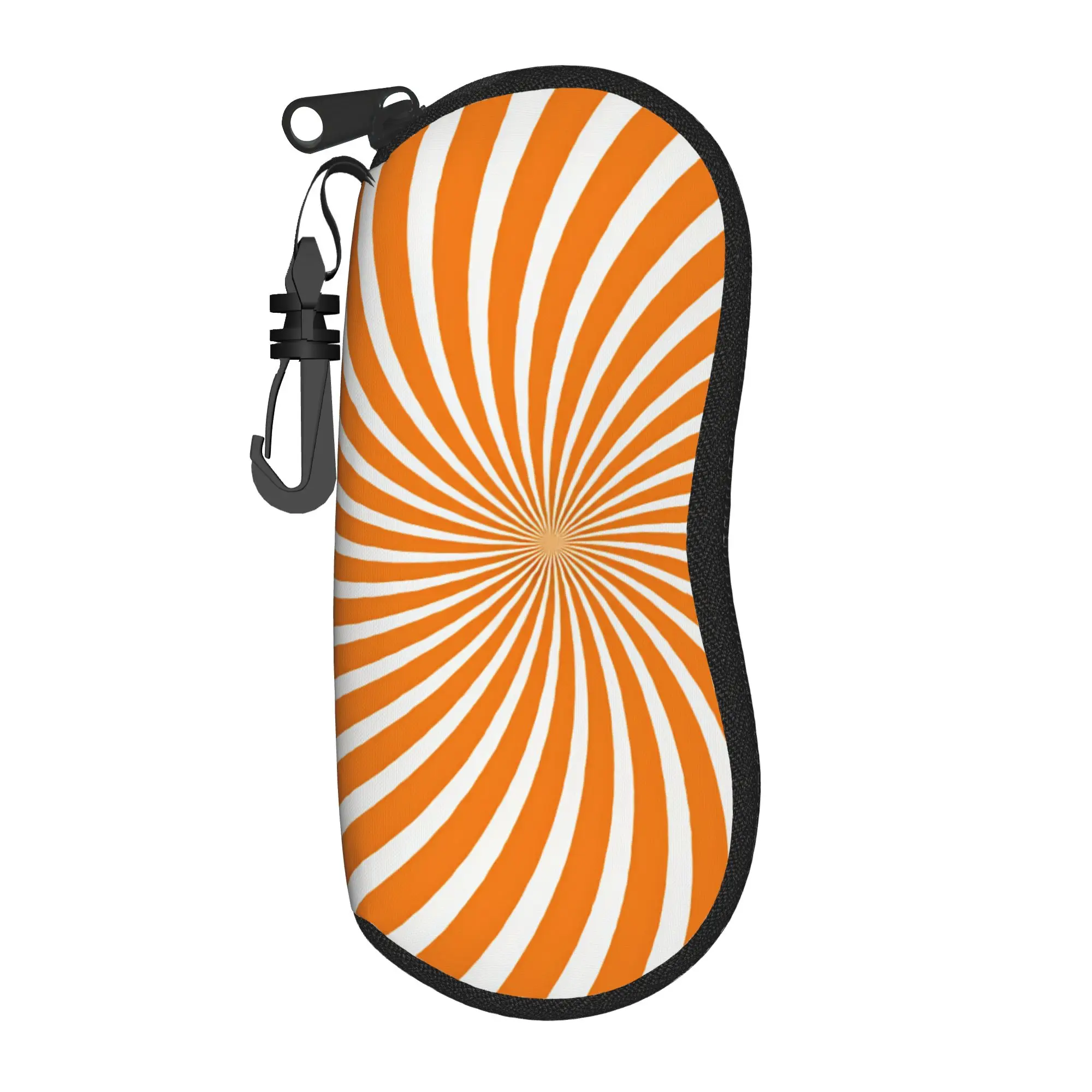 Abstract Swirl Disorder Glasses Case Men Women  Sunglasses Case Cute Custom Eyewear Accessory Daily Glasses Box