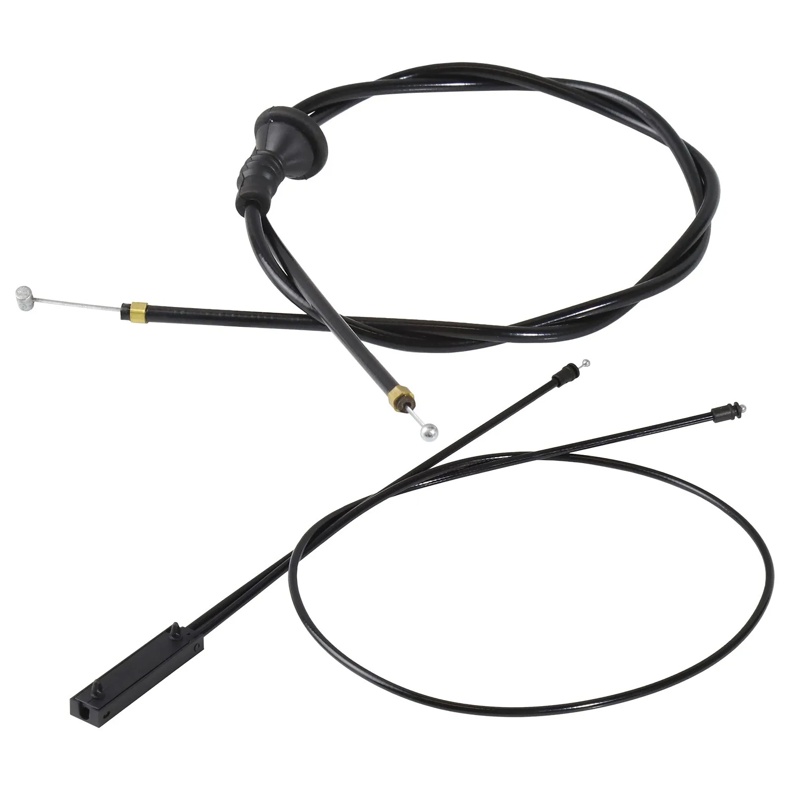 Front Rear Hood Release Cables For BMW For 3 Series For E90 2005-2008 51237184432 51237201904 Replacement Exterior Parts