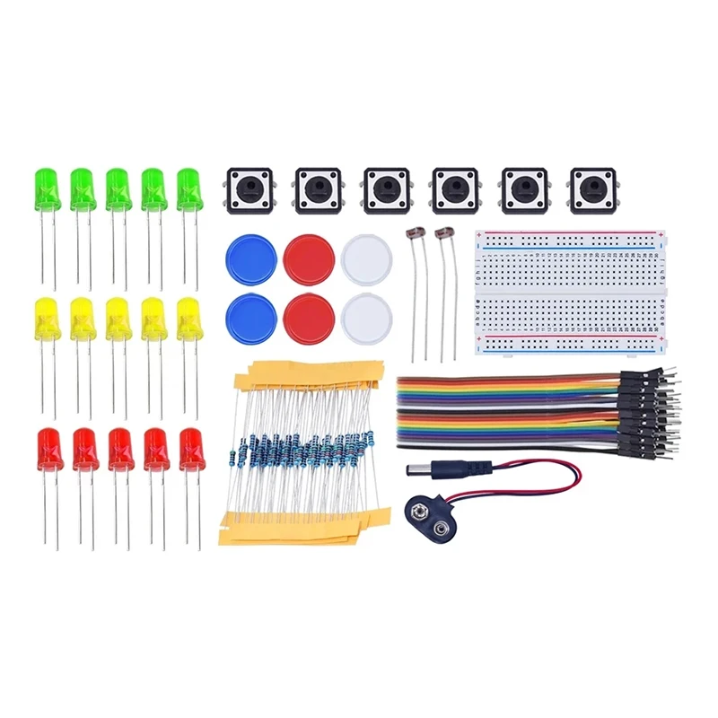 Starter Kit untuk UNO R3 Mini Breadboard LED Jumper kawat tombol untuk Arduino Diy Kit Sekolah Pendidikan Lab