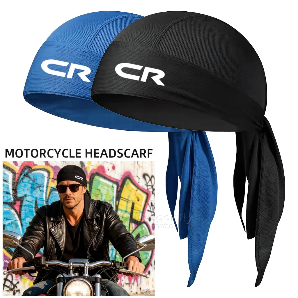 

Motorcycle Quick Dry Headband Scarf Running Riding Bandana Headscarf Hiking Hat For Honda CR80R CR85R CR125R CR250R CR 80R 85R