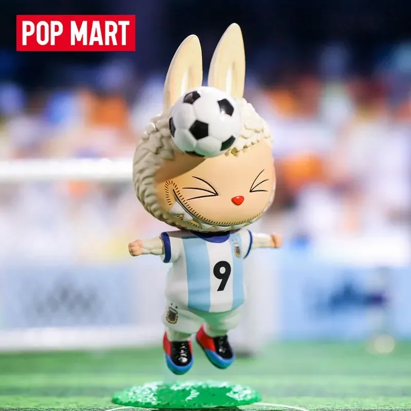 

POP MART LABUBU ASOCIACION DEL FUTBOL ARGENTINO Series Blind Box Mystery Box Guess Bag Toys Doll Cute Anime Figure Desktop
