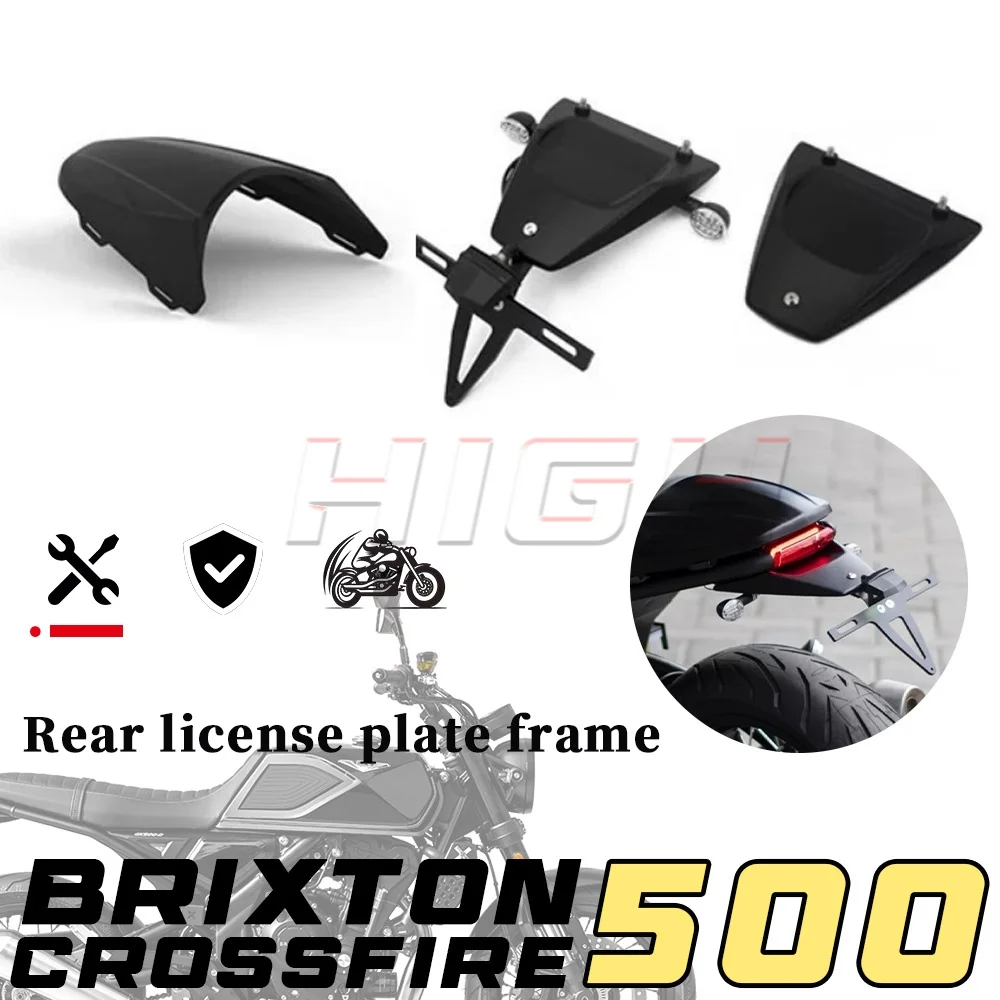 

Кронштейн номерного знака с коротким хвостом BRIXTON CROSSFIRE 500GK, комплект задней крышки с маленьким горбом, заднее крыло 500 GK gk 500
