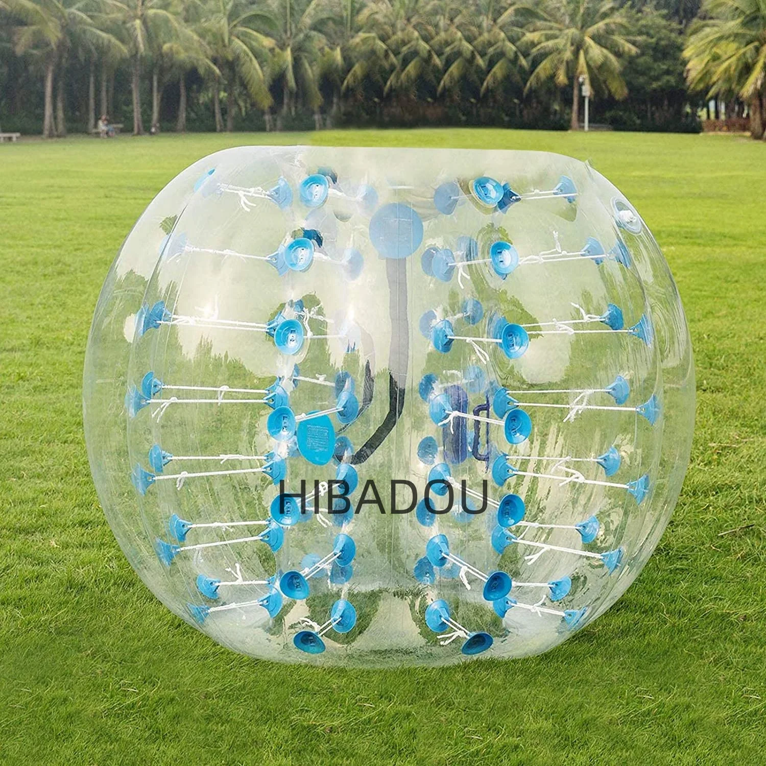HIBADOU กันชนลูกฟุตบอลชุด,4ft,1.2 M ลูกกันชนพอง, มนุษย์ยักษ์หนูแฮมสเตอร์ Body Zorb Ball