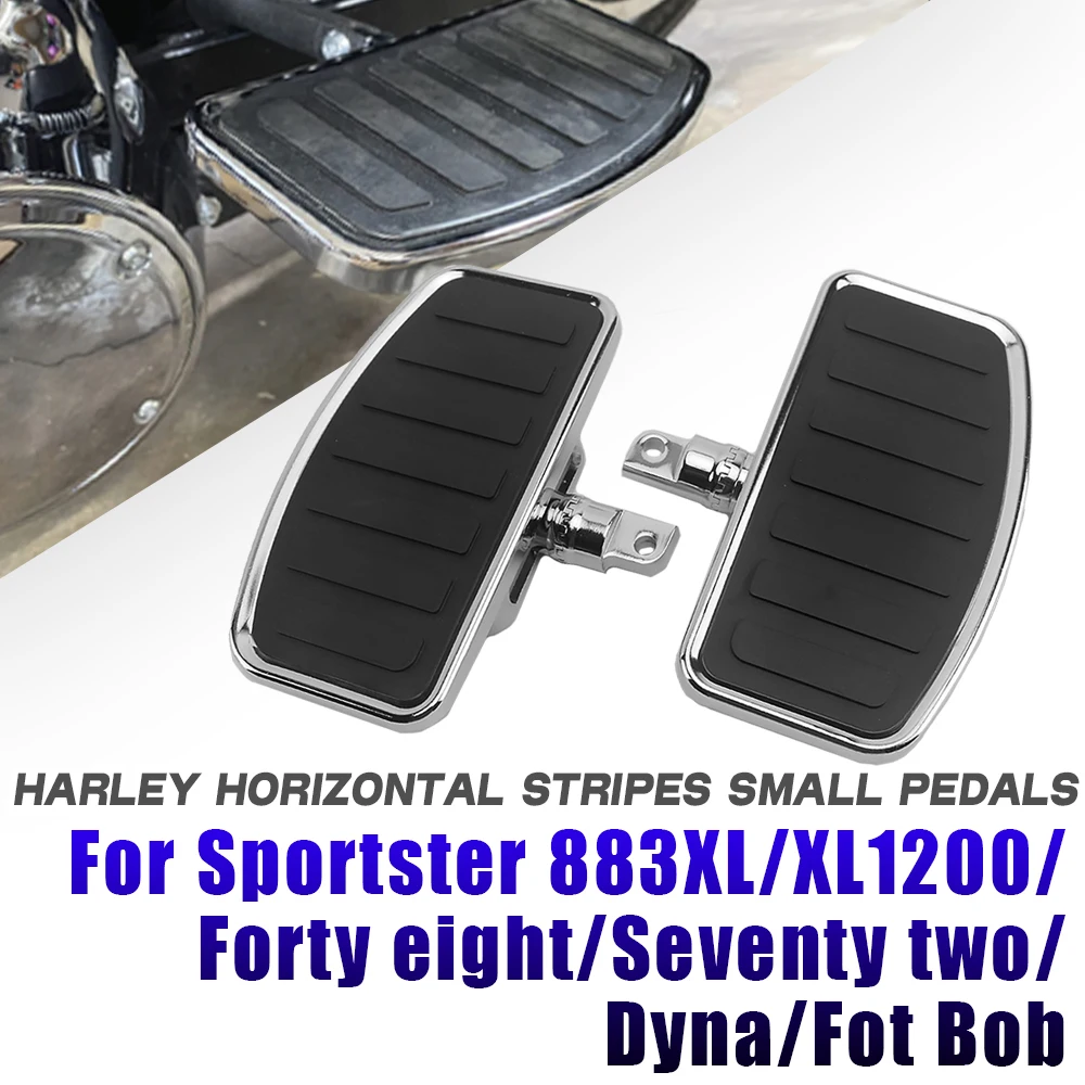 

For Harley-Davidson Sportster 883 XL1200 Electra Glide Motorcycle Rear Passenger Footboard Footrest Foot Rest Pegs Floorboards