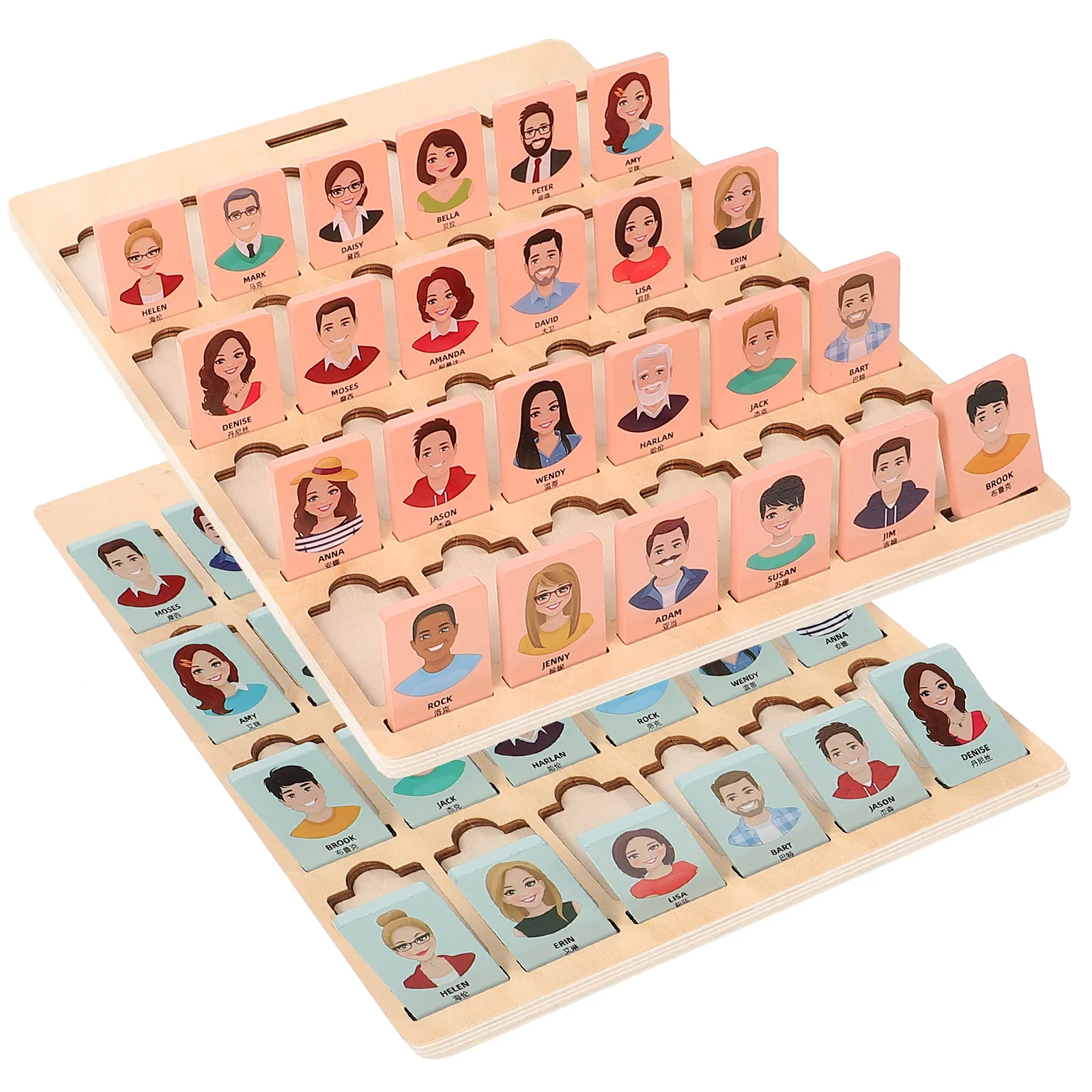 

I am board game toy children's parent-child friend interaction game card head with logical reasoning puzzle toy Gift