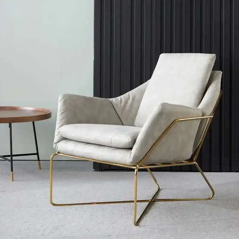 

Modern Armchairs Living Room Chair Back Salon Nordic Luxury Ergonomic Replica Furniture Chair Home Makeup Dressing Poltronas ZN