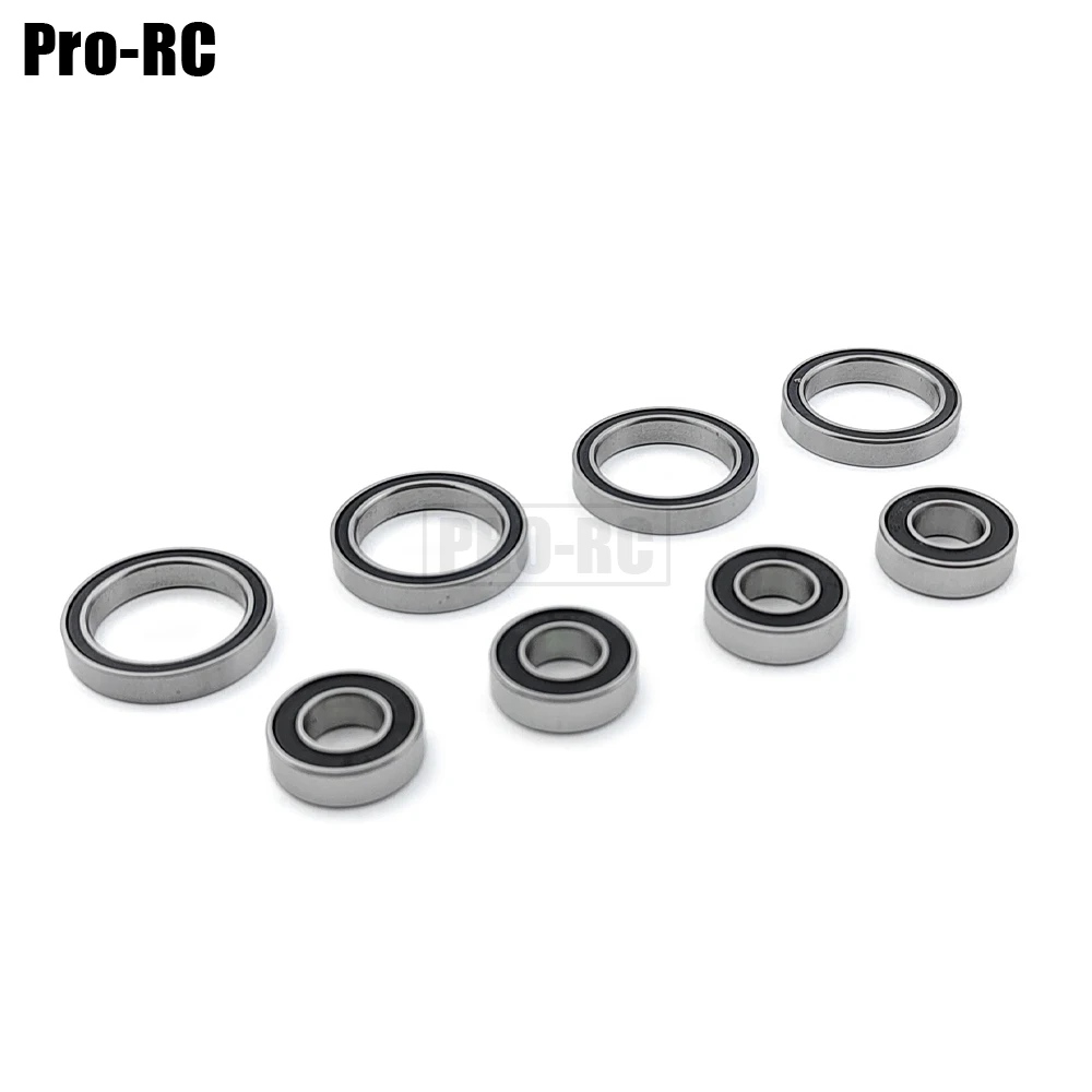 For Traxxas 1/10 Maxx 2.0 WideMaxx 8996X 8950X CV Driveshafts Axle Hub Sealed Ball Bearing Kit (8Pcs) F&R Rc Car Upgrade Parts