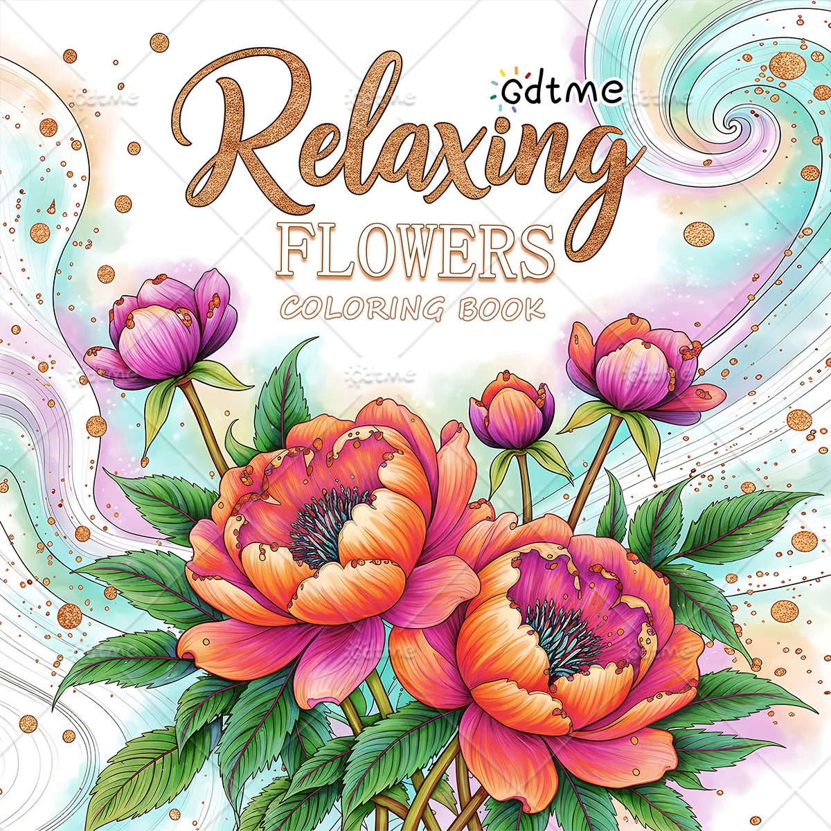 Anti Anxiety Anime Coloring Book for Adults Stress Relief DIY Painting Drawing Art Activity Book Perfect Gift for Relaxation