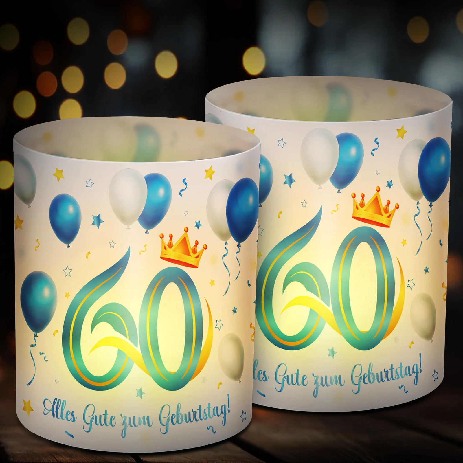 12Pcs 60 Year Old B…