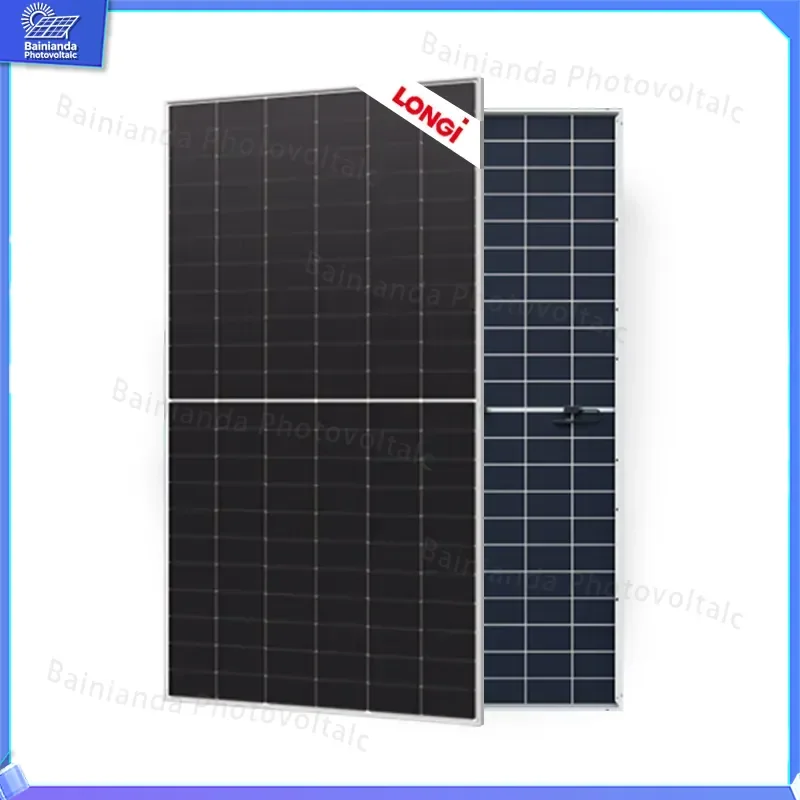 

LONGI Hi-MO7 Solar Panel 595W 625W Monocrystalline Photovoltaic Module PV Panel for Residential Commercial Use High