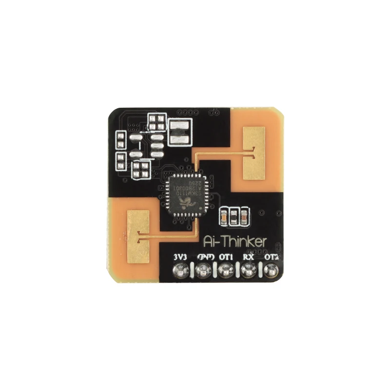 10 sztuk/1 szt. Rd-03 24G czujnik radarowy ludzkie ciało mikro moduł wykrywania ruchu ISM pasmo radiowe UART płyta interfejsu antena — zdjęcie 5