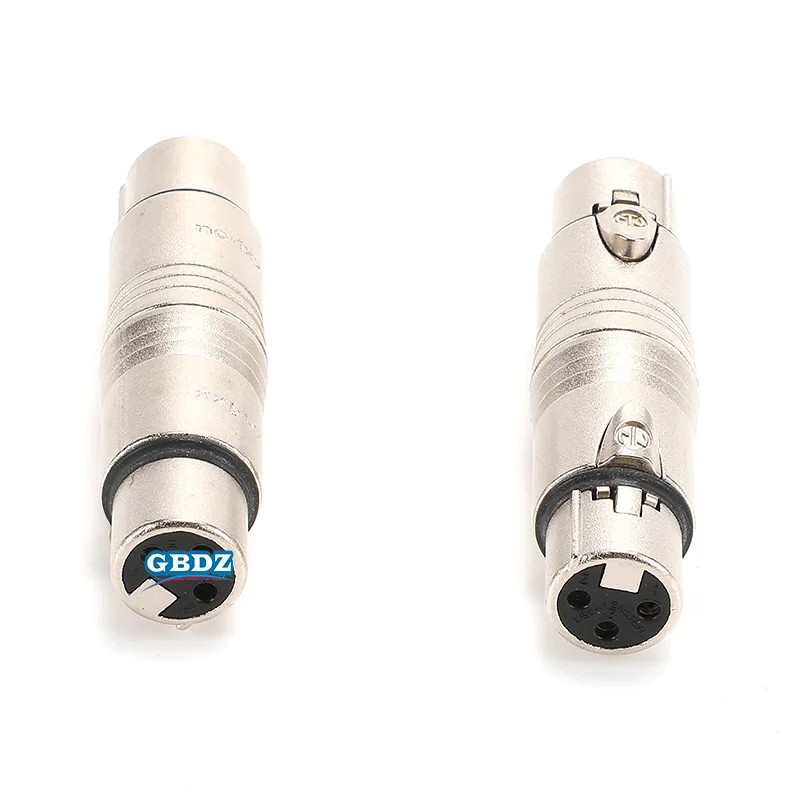 NA3FF NA3MM 3-core XLR Audio Conversion Plug Male/Female To Male/Female Audio Adapter Connector For Microphone balanced Speaker