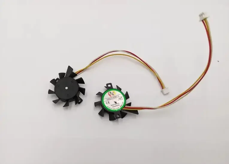 2PCS FAN For HA2510M-X 5V 0.1A 5500RPM The pitch of two 23 mm single ball notebook CPU fan  Series CPU Cooling Fan
