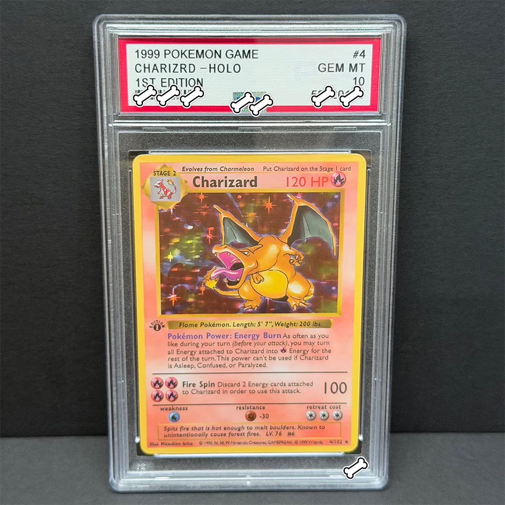 بطاقة بوكيمون غيمشاريزد إصدار  - مراجعة Graded Card Display وسعره