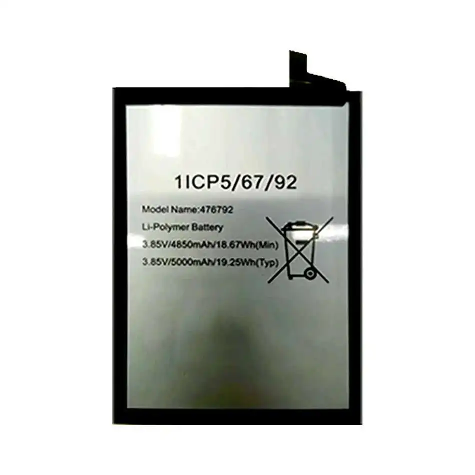 Batteria per telefono cellulare ad alta capacità 5000Mah Alta compatibilità per Wiko Power U10 View 4 476792