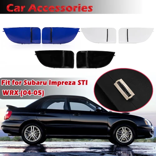 Imagen 1 del producto 2 uds cubierta de protección Shell luz antiniebla delantera cubierta de lámpara de bisel apto para Subaru Impreza STI WRX 2004-2005 accesorios de coche