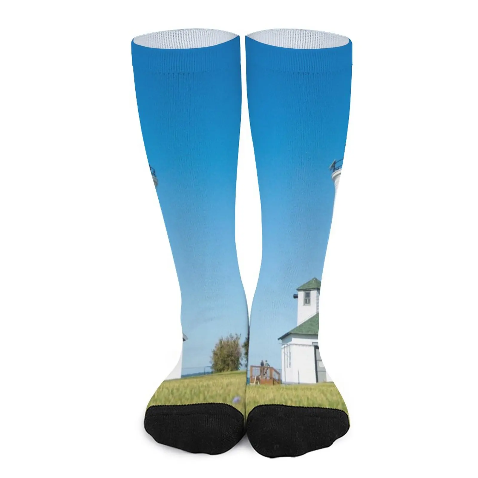 

Blue Skies Series, Image I Socks retro Womens socks