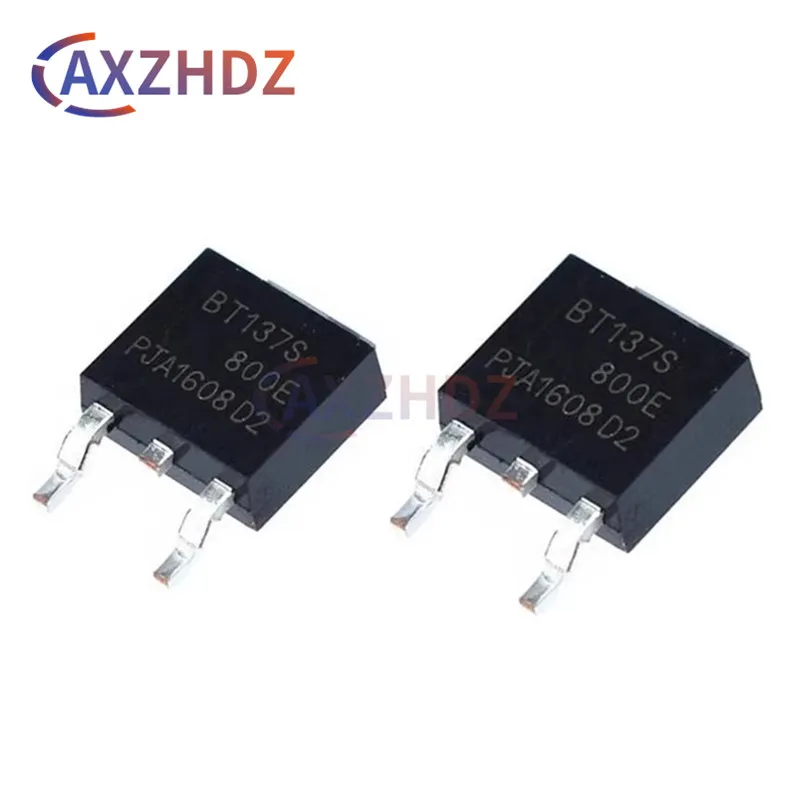 

10PCS 600E 800E BT136S BT137S BT138S BT139S TO-252 DPAK 4A 6A 8A 600V 800V SMD Triac Transistors